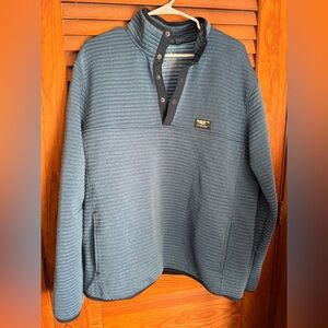L.L. Bean Blue Pullover Sweatshirt